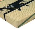 thumbnail image 2 of Ambesonne Vintage Fitted Sheet, Adventure with Plane, Twin XL Size, Multicolor, 2 of 3