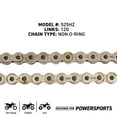 thumbnail image 3 of Niche Sprocket Chain Set for BMW S1000RR 17/45 Tooth 525 Front Rear Kit MK1014422, 3 of 8