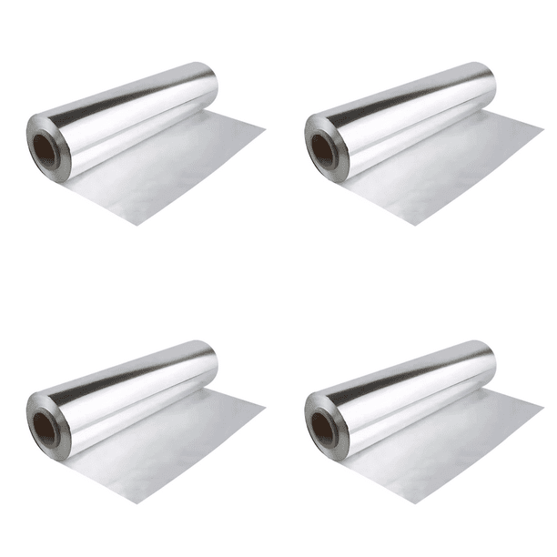 1 Papel Aluminio Desechable Alimentaria 12 2x1 65 Pulgadas para Almacenar Alimentos (15mm)
