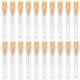 thumbnail image 4 of 100 agujas dispensadoras de plástico de 25 g y 13 mm, para rellenar tintas líquidas y pegamento adhesivo naranja, 4 of 8