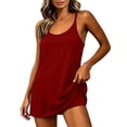 thumbnail image 2 of IUYRTFE Women's Sleeveless Tank Top and Shorts Set Casual Round Neck 2 Piece Loungewear Outfit, 2 of 7