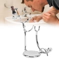 thumbnail image 4 of Fdit Rasoir Manuel Brosse à Raser Support de Bol à Savon Métal Électroplaqué Support de Couteau à Raser, 4 of 8