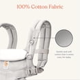 thumbnail image 4 of Portabebés Ergobaby Omni Negro Puro con Soporte Lumbar para Recién Nacidos y Niños Pequeños, 4 of 7