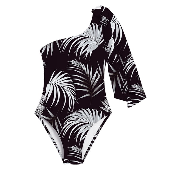 Vedolay One Piece Swimsuit Women's One Piece Swimsuit Cutout Halter Bathing Suits Crossover High Cut Monokini Swimwear,Black XL