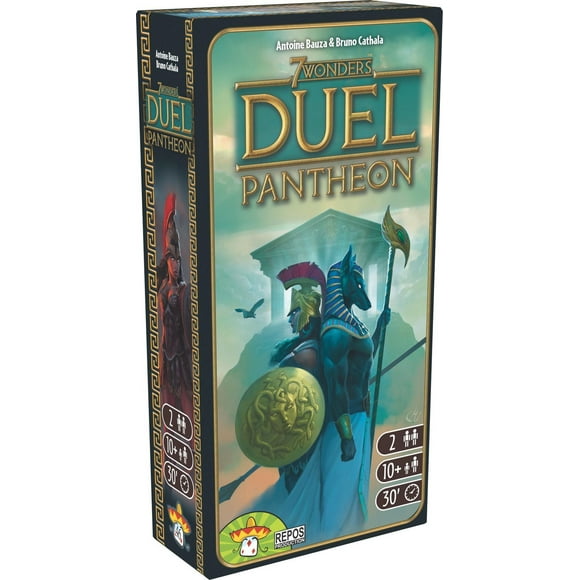 7 Wonder Duel - Pantheon Expansion (English Version) A board game by Repo Production from Antoine Bauza