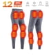thumbnail image 3 of Conjunto de ropa interior con calefacción eléctrica para invierno, chaqueta de motocicleta, chaqueta autocalentable, pantalones y calzoncillos largos térmicos de polar para hombre, 3 of 5