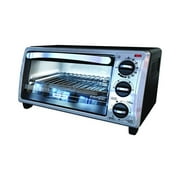 BLACK+DECKER 4-Slice Toaster Oven Stainless Steel TO1313SBD (16.4 x 11.3 x 9.4 Inches)