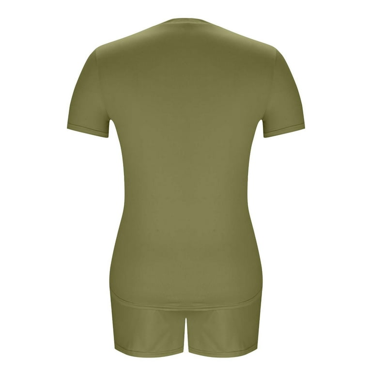 Womens Ladies Short Sleeve Boxy Lounge Wear Tracksuit Shorts Set Comfy Two Piece
