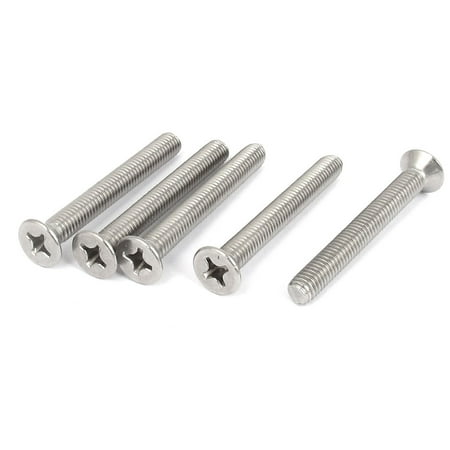 

Uxcell M6 x 50mm Metric Flat Head Countersunk Bolts Machine Screws (5-pack)