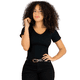 thumbnail image 1 of Player Mujer Texturizada Casual Stretch Blusa Dama Top, 1 of 5