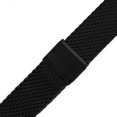 thumbnail image 2 of Hadley Roma MB3848RASE 20 Black Metal Watch Band, 2 of 3