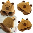 thumbnail image 2 of Funny Cartoon Neck Pillow with Hood Enjoy Comfortable Sleep or Trips with Plush Cushion Perfect for Kids Adult, 2 of 8