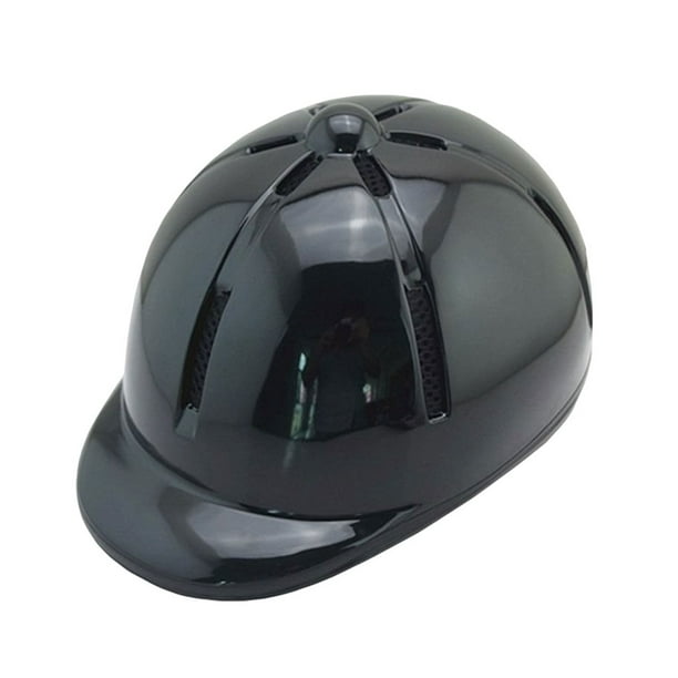 Naiovety Casco de equitación para niños, seguridad ecuestre, multicolor, a prueba de golpes, profesional, carcasa dura, solidez, cascos de Ciclismo Negro luz