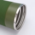 thumbnail image 2 of Taza de café de acero inoxidable, taza térmica de silicona para oficina, para negocios, antiescaldaduras, para coche, taza de agua para coche, 2 of 6