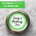thumbnail image 5 of MESS Dissolvable Canning Labels for Jars  200 Dissolvable Mason Jar Labels - Dissolvable Food Labels for Containers - Jam Homemade Canning Jar Labels Stickers - Removable Mason Jar Labels 2" Lime, 5 of 9