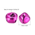 thumbnail image 2 of Jingle Bells, 5/8"(15mm) 24 Pack Small Bells for Crafts DIY Christmas, Rose Red, 2 of 5