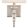 thumbnail image 2 of CLO-8892-BN Crystorama Lighting Clover - One Light Wall Sconce-Brushed Nickel Finish, 2 of 5