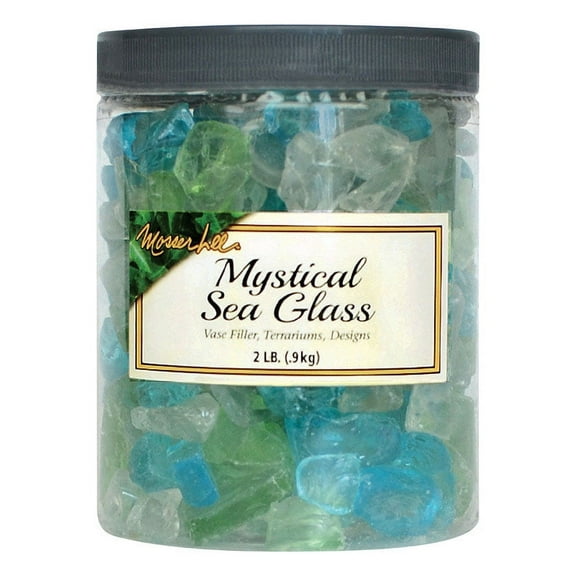 1 Pc, Mosser Lee Mystical Sea Glass Assorted Vase Filler 2 Lb