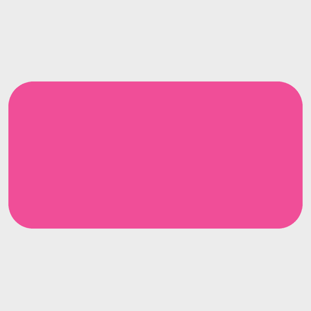 JAM Paper Standard Label Rolls, Rectangle, 3/4 x 1 1/2, Neon Pink, 125 Labels/Roll