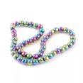 thumbnail image 3 of U8MO 20 Strds Mixed Color Electroplate Glass Beads Round Loose Bead Beading Craft 6mm, 3 of 7