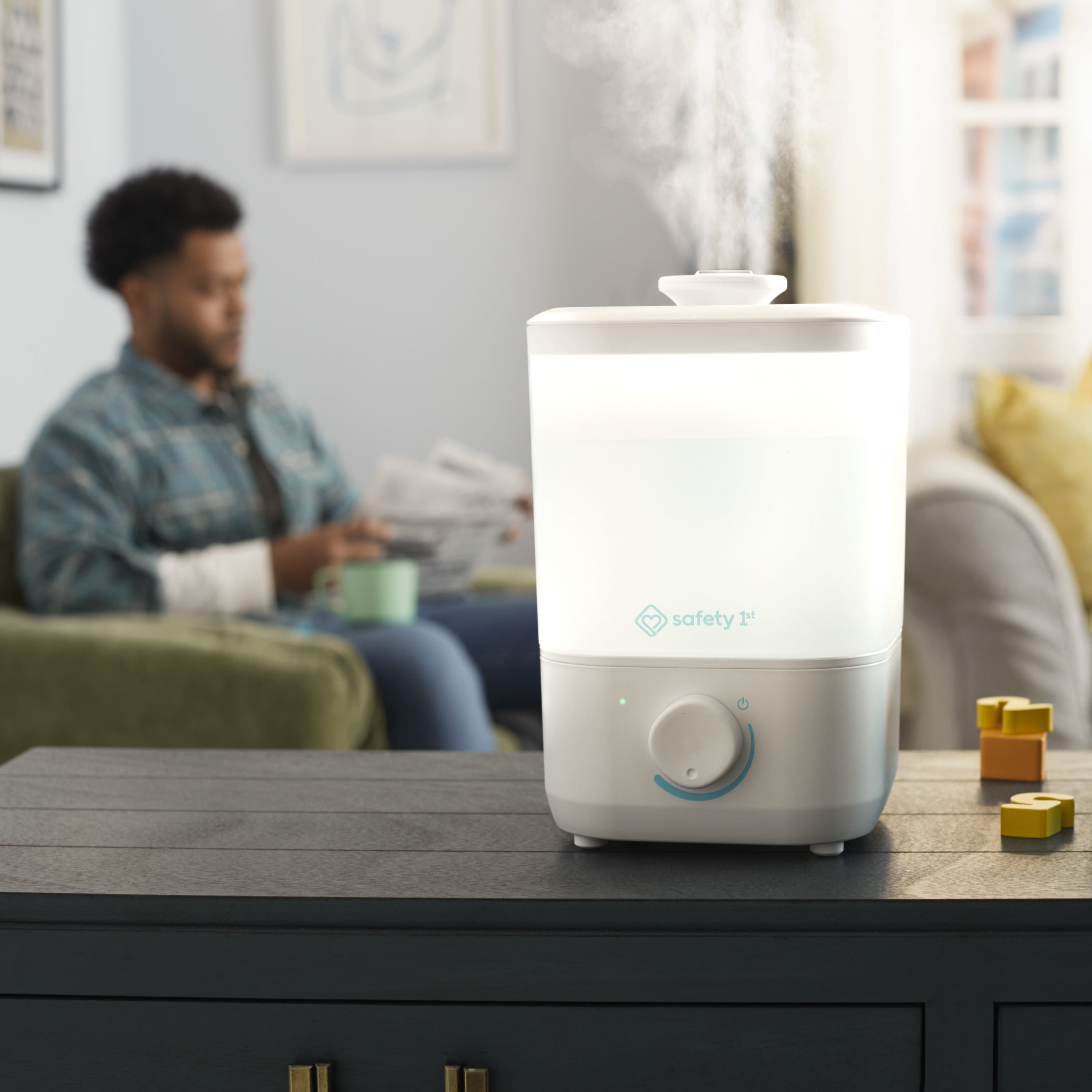 Safety 1st Easy-Fill Cool Mist Humidifier, White