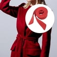 thumbnail image 4 of Women's Capped Coat Belt Waist Belt Wide Waist Belt Versatile Waist Belt Sash Trench Coat Belt Long Enough For Coats Shopping, 4 of 5