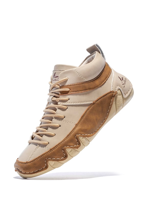 Men's Ankle Boots Fashion Handmade Leather Dress Shoes Male Chukka Boot