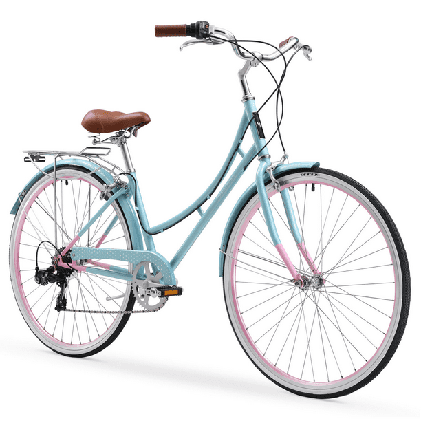 Firmstrong Mila Women's Bike, 28 Inches, 7-Speed, Baby Blue - Walmart.com