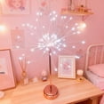 thumbnail image 2 of Christmas Starburst Firework LED Lamp Ornament, Creative Table Centerpieces Firework Lights Home Decoration For Party, Wedding And Holiday, 2 of 3