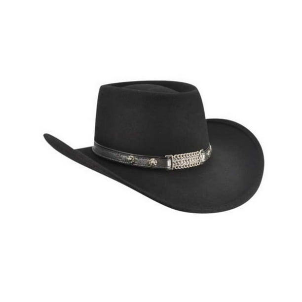 Bailey Cowboy Hat Mens Concho Telescope Leather Buckle Little Joe ...