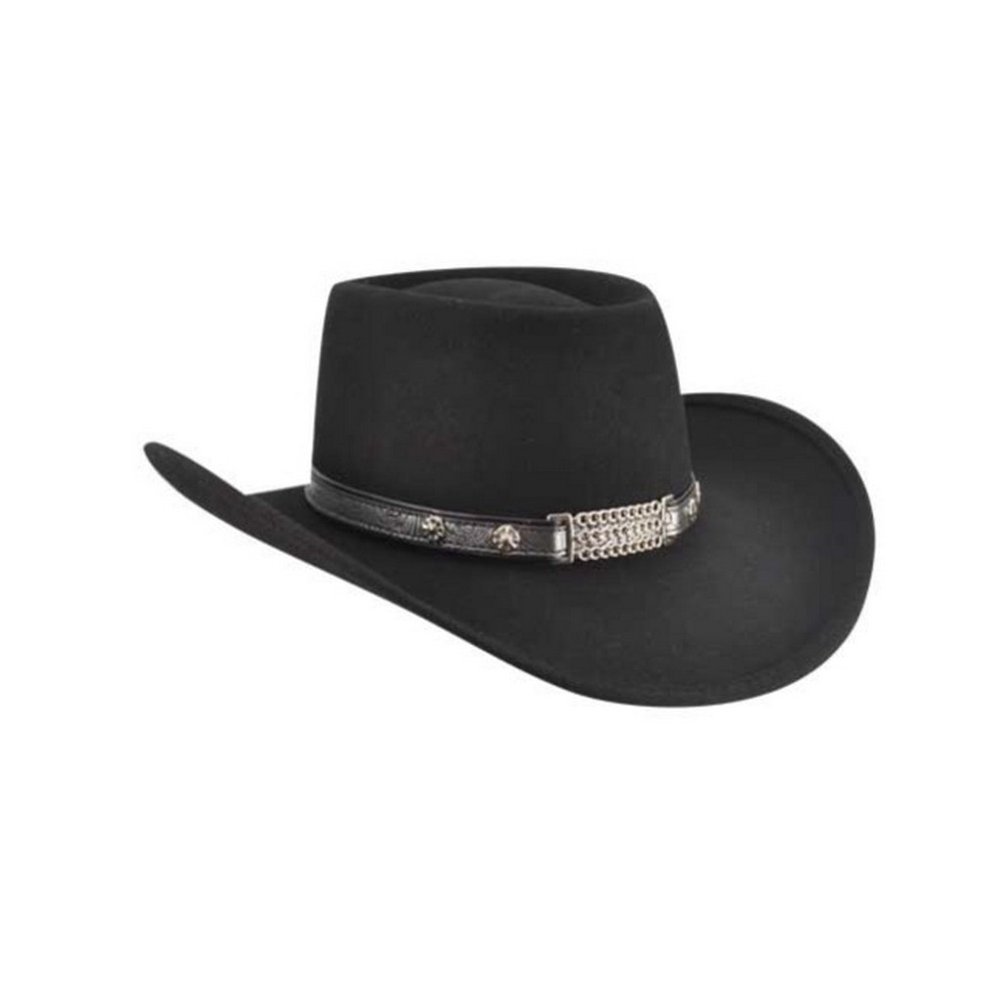 Bailey Hats Bailey Cowboy Hat Mens Concho Telescope Leather Buckle