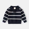 thumbnail image 3 of Mnyotv Knit Sweater for Toddler Boys Long Sleeve Pullover Sweaters Shirts Boy Fall Winter Clothes Tops Size 2-3 Years, 3 of 6
