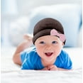thumbnail image 2 of Cute Newborn Hats With Bow | Warm Baby Hats | Infant Hat With Bow, 2 of 4