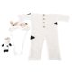 thumbnail image 4 of Baby Shoot Outfits, 0-3 Meses Animal Doll Baby Props Outfit Para Fotografía, 4 of 8