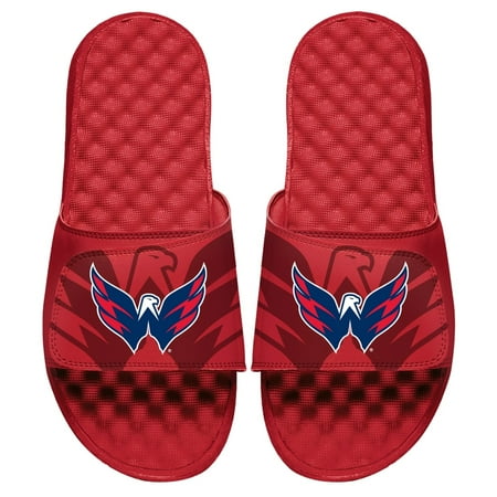 Youth ISlide Red Washington Capitals OT Slide Sandals