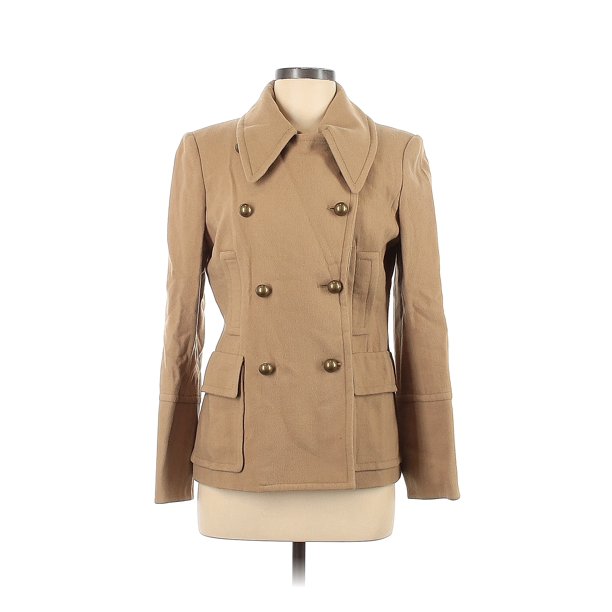 Pre-Owned MICHAEL Michael Kors Women's Size M Wool Coat 