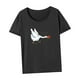thumbnail image 5 of Camiseta para mujer Tops de verano Camisa de cuello redondo de recuerdo para desplazamientos Regalo de damas L, 5 of 7