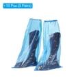 thumbnail image 3 of Uxcell Shoe Covers, 10 Pack Disposable Non Slip Thickened Boot and Shoe Covers, Blue, 3 of 6