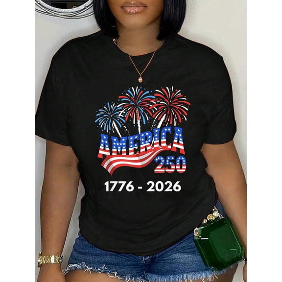 250 Years America Anniversary 250th Independence Day Freedom T-Shirt