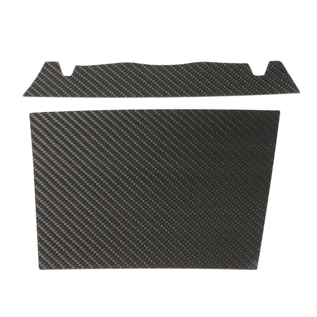 Car Rear Tail Decoration Trim Carbon Fiber Material Replacement for Polaris RZR PRO XP 2021+