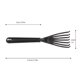 thumbnail image 4 of 1pcs Hair Brush Cleaner Tool Hairbrush Cleaning Rake Hair Brush Cleaner Hair Dirt Remove Comb Embedded Tool Salon Home Pick Plastic Handle, 4 of 4