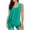 Green, variant on Otvok Plus Size Womens Tankini Sets Two Piece Tummy Control Bathing Suits with Shorts Modest Loose Athletic Swimwear XXL Green