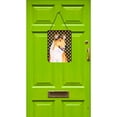 thumbnail image 2 of Collie Smooth Candy Corn Halloween Portrait Wall or Door Hanging Prints, 2 of 2