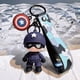 thumbnail image 2 of LLavero de superhéroes de Los Vengadores de Marvel para niños, llavero de silicona suave de Pvc, adorno de bolsa, llavero de coche, regalo para niños Fivean unisex, 2 of 2