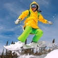 thumbnail image 3 of Ski Goggles Goggles Snowboard Goggles, Snowmobile Motorcycle Goggles Ski Goggles Protection Goggles Anti-dust Lens, UV Protection, Motorcycle Goggles for Kids,Boys and Girls,Men 2pcs, 3 of 5