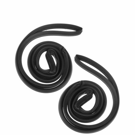 Rear Door Seals Rubber Weatherstrip Pair Set For Buick Chevrolet Pontiac