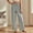 GY1, variant on Women's Casual Pants Drawstring Striped Elastic Waist Straight Leg Trousers Trendy Loose Fit Summer Vacation Joggers with Pockets