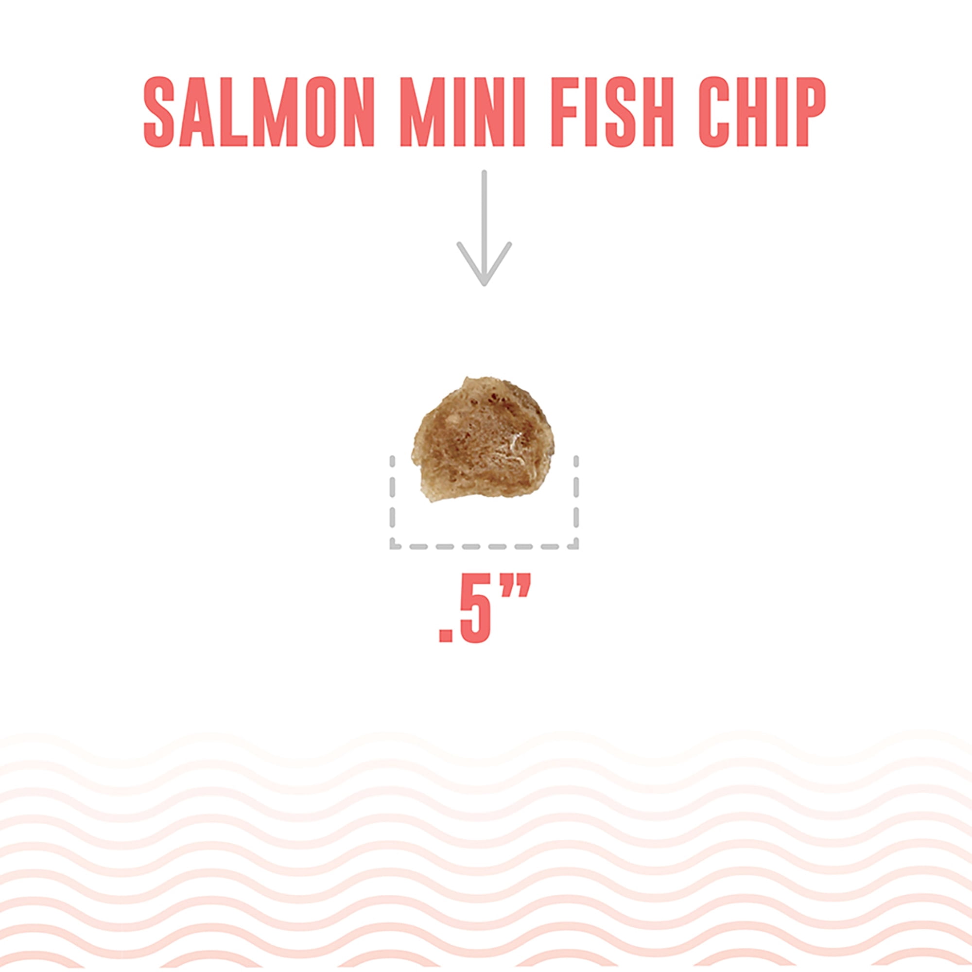 Icelandic+ Mini Fish Chips: Salmon 9oz - Dog Treats, For Training & Small Dogs, 2 Ingredient Air-Dried Crunchy Chips