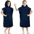 thumbnail image 1 of Poncho de Surf, Bata Cambiadora y Toalla de Playa para Niños Sun Cube Navy, 1 of 7