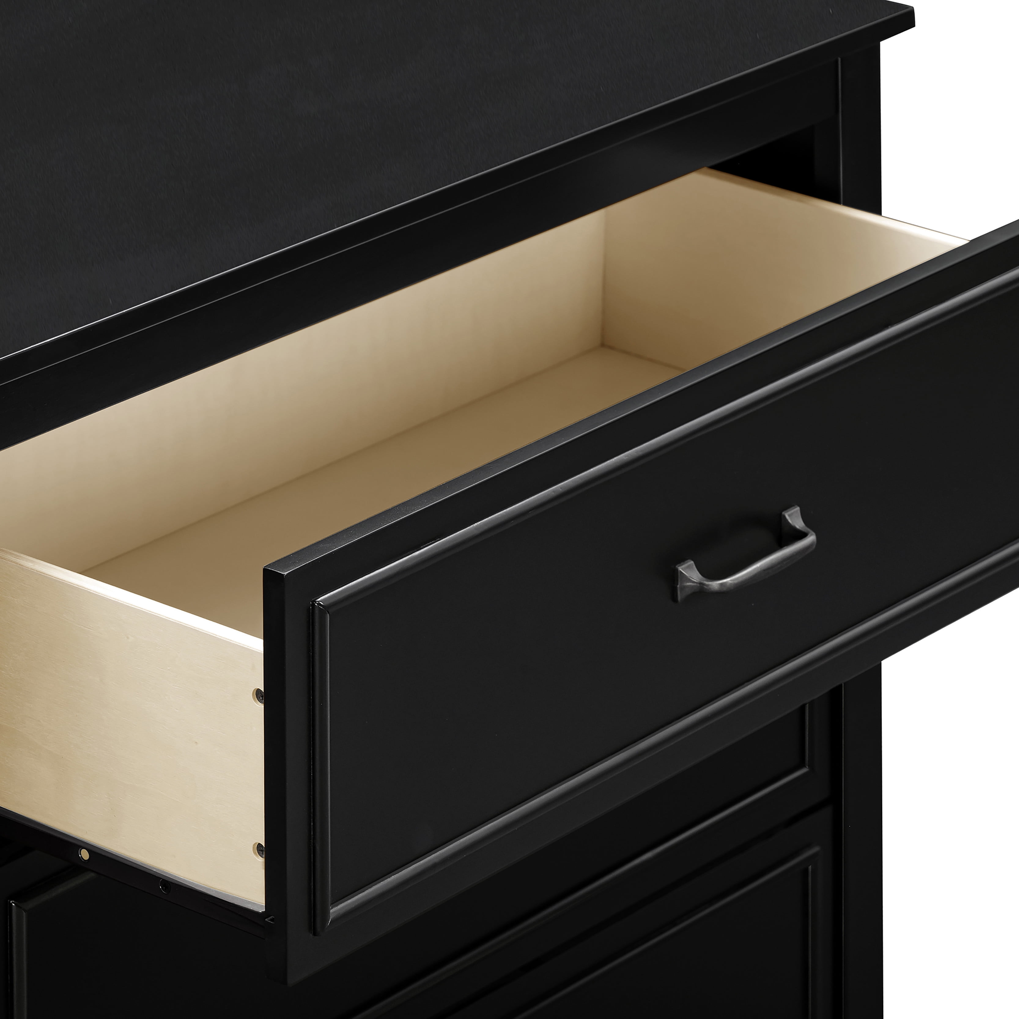 DaVinci Charlie 3-Drawer Dresser in Ebony